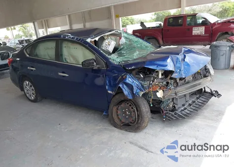 2019 Nissan Sentra S из США, поврежденный, VIN 3N1AB7AP7KY420739